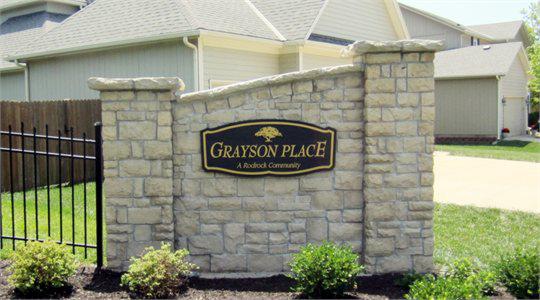 Sandblasted Sign Install